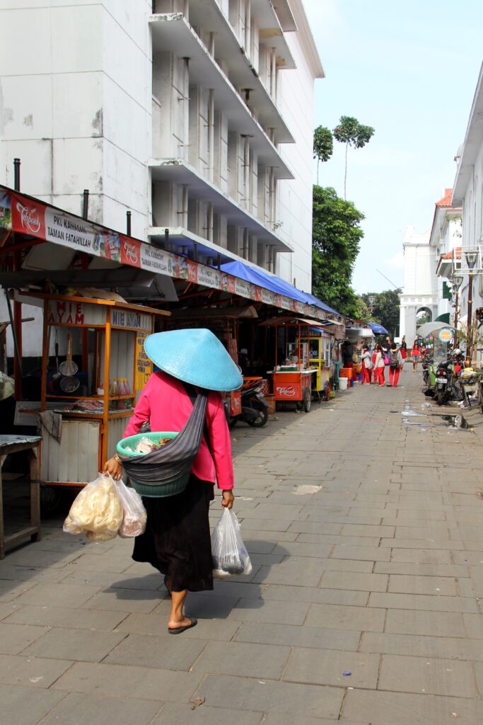   The Blue Hat, Fatahillah Square - Jakarta, Indonesia