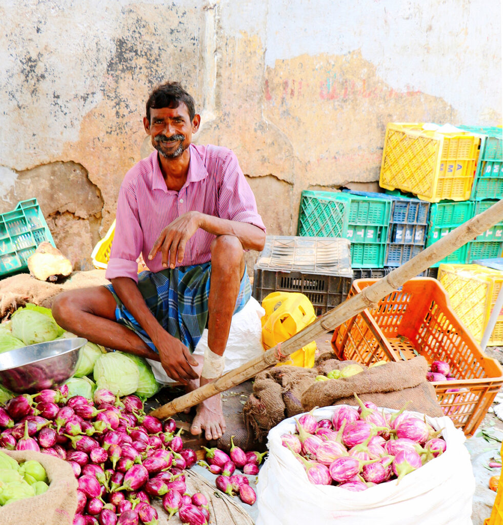 The Eggplant Vendor - Chennai, India
